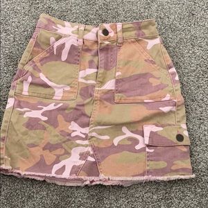 Cargo Camo Skirt!